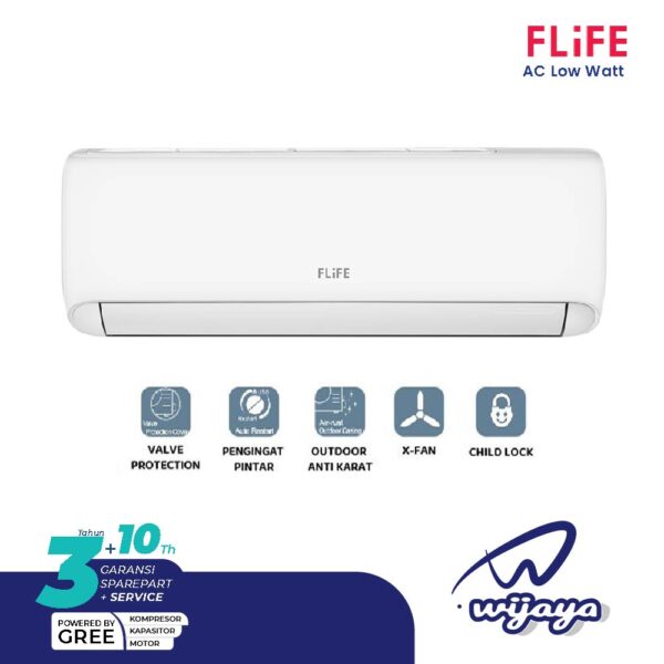 Flife AC Low Watt 1 PK - FAC-09FCOO